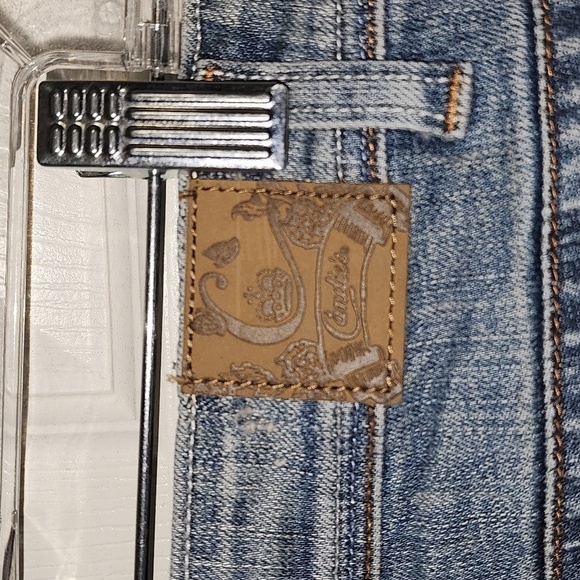 Candies Jeans w/distressed & embellishments Sz 13 - Picture 9 of 10